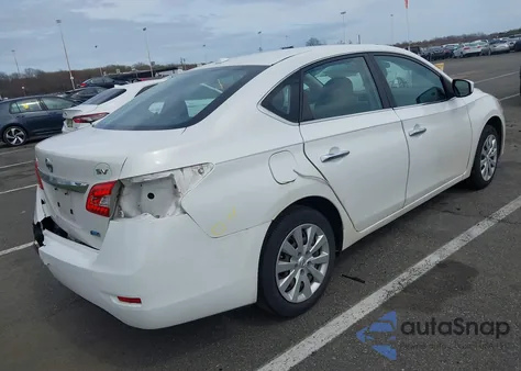 2014 Nissan Sentra Sv from USA, damaged, VIN 3N1AB7AP8EL642062
